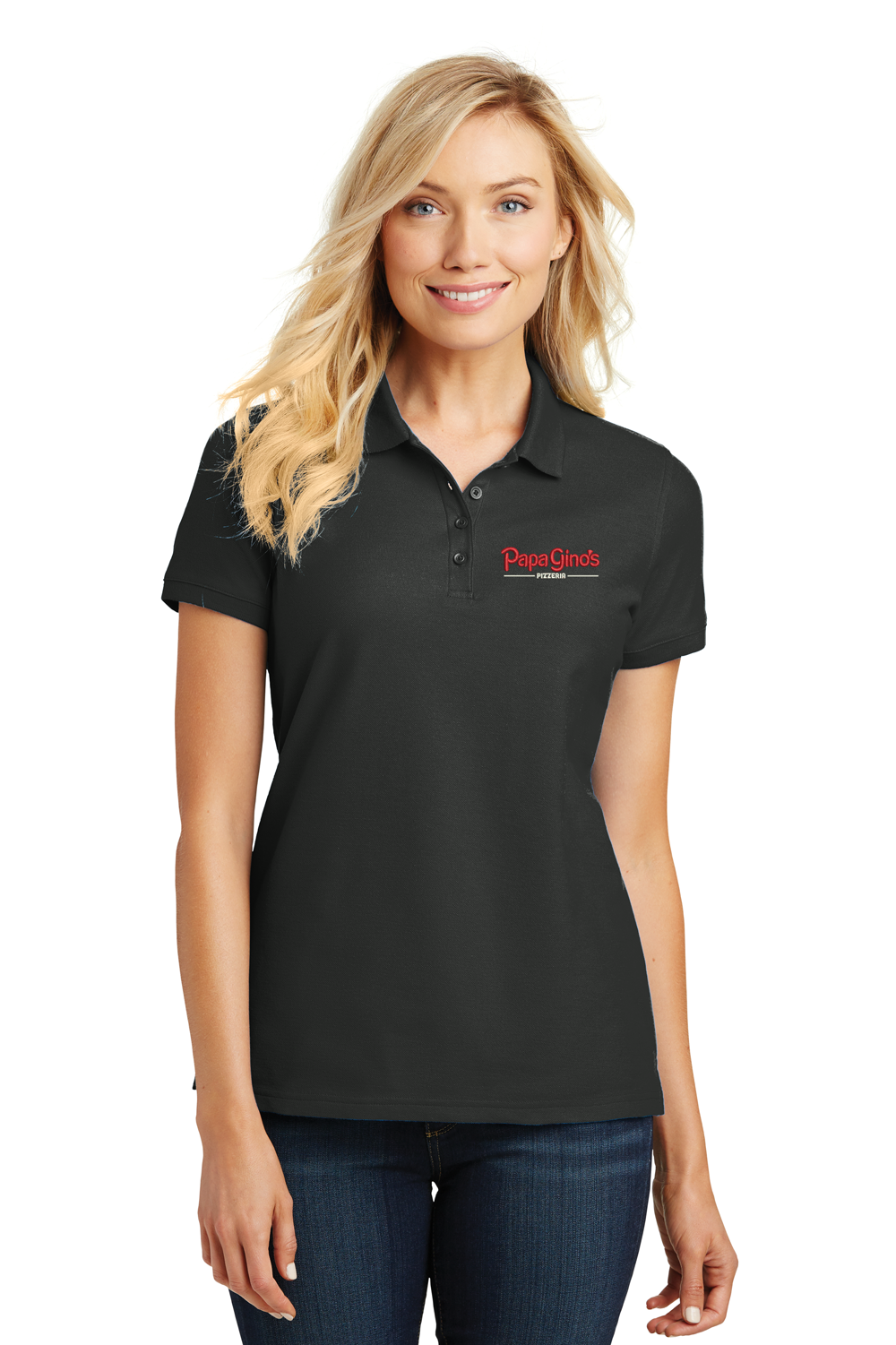 Papa Gino :: Store Managers :: PG Ladies Standard Short Sleeve Polo